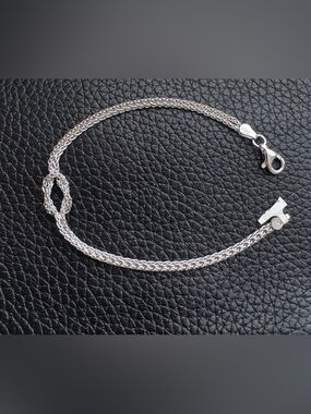 Silver Infinity Bracelet